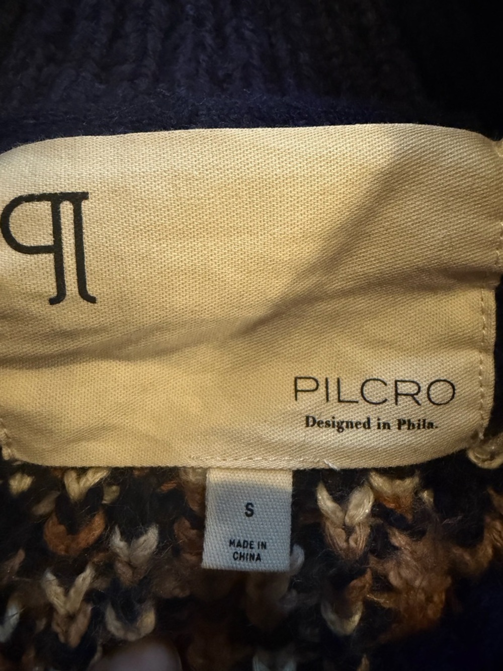 NWT The Jesse Dog Icon Cardigan Sweater by Pilcro - S - Picture 7 of 7